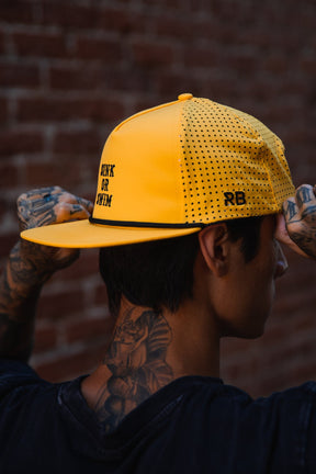 relentless betrayal - perforated snapback hat