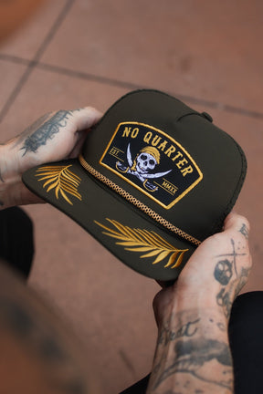 relentless betrayal - no quarter olive hat