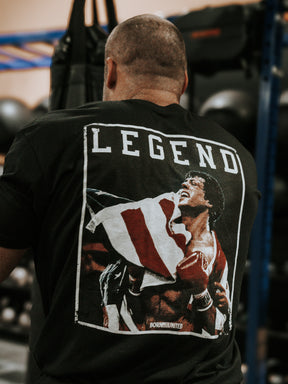 born united - legend rocky t-shirt back