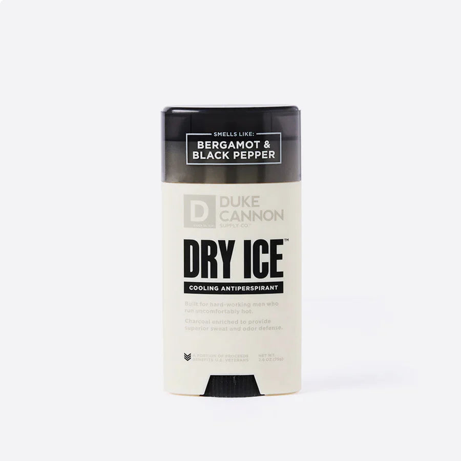 Dry Ice Deodorant- Bergamot and Black Pepper