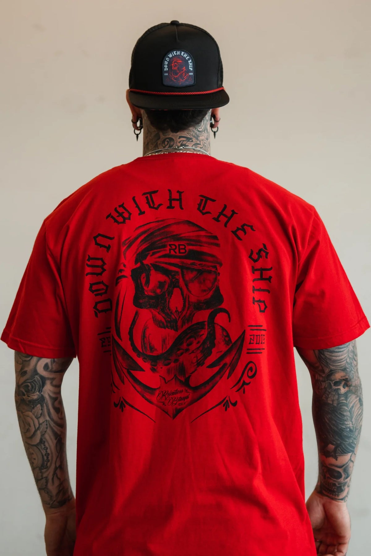 Ship Wreck Tee - Red