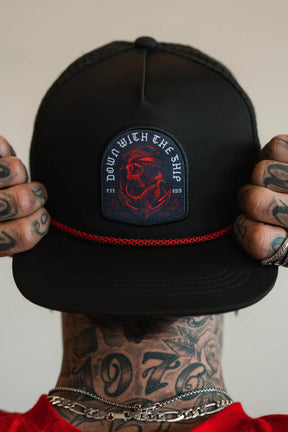 Ship Wreck Snapback - Red