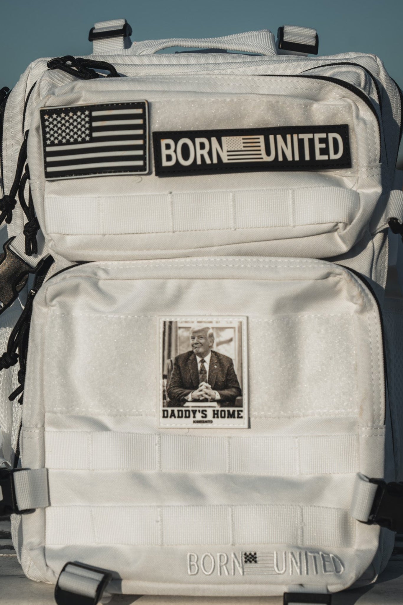 born united - daddy's home patch on tac-pac