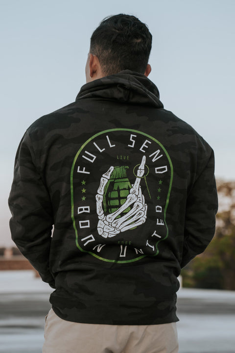 Full Send Camo Hoodie