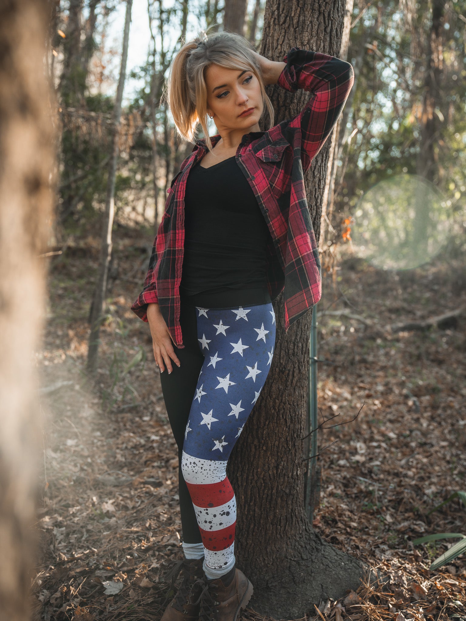 American Savage Leggings