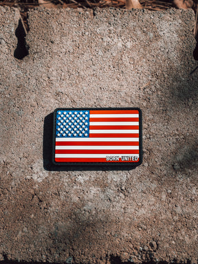 American Flag PVC Patch