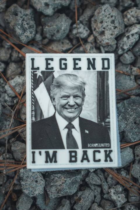 I’m Back PVC Patch