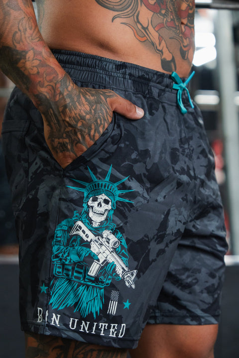 Men's Performance Hybrid Shorts 5.5" | Liberty or Death