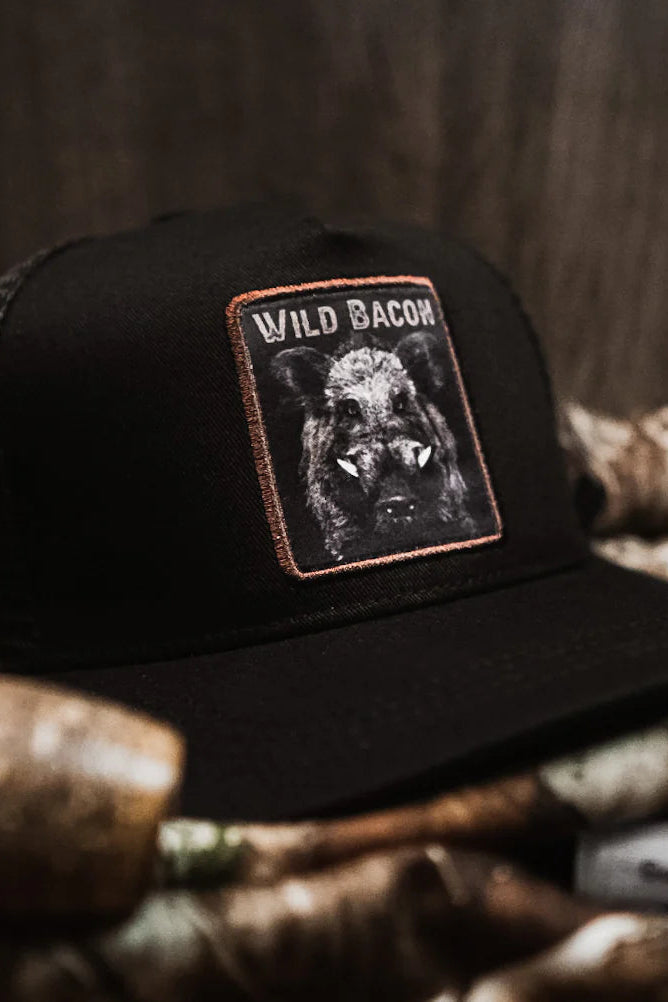 mucker bucket - wild bacon og hog trucker hat
