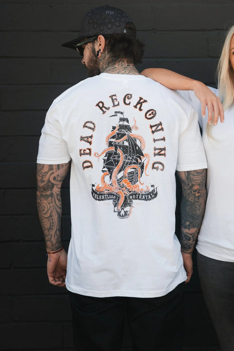 Dead Reckoning Tee- White