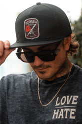 Love/Hate 7 Panel "Trucker" Snapback