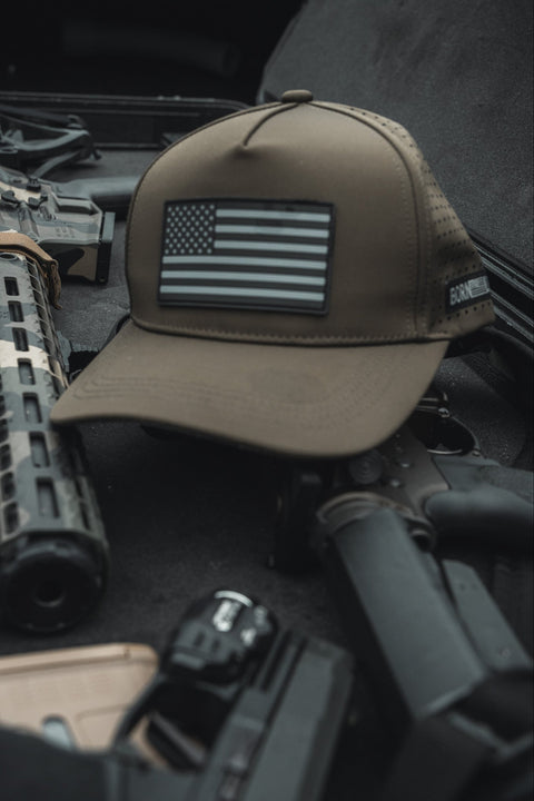 Born United Premium Flag Snapback - Olive