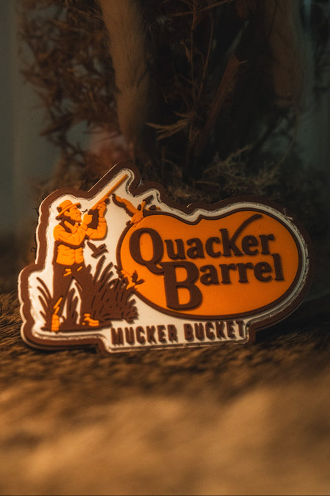Quacker Barrel PVC Patch