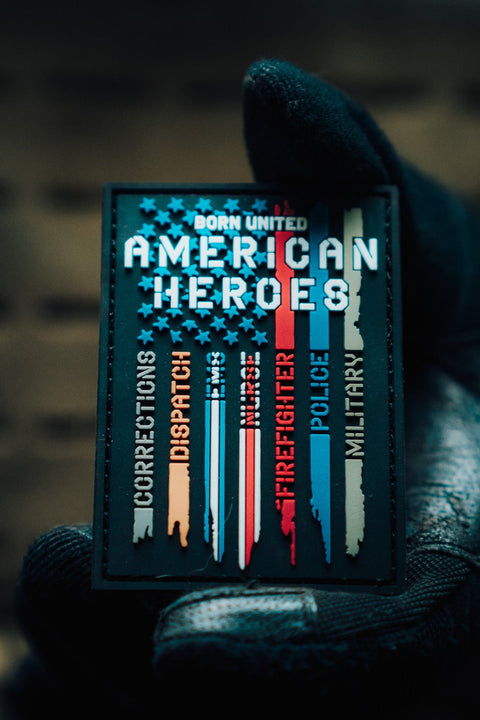 American Heroes PVC Patch