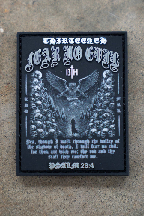 Fear No Evil PVC Patch