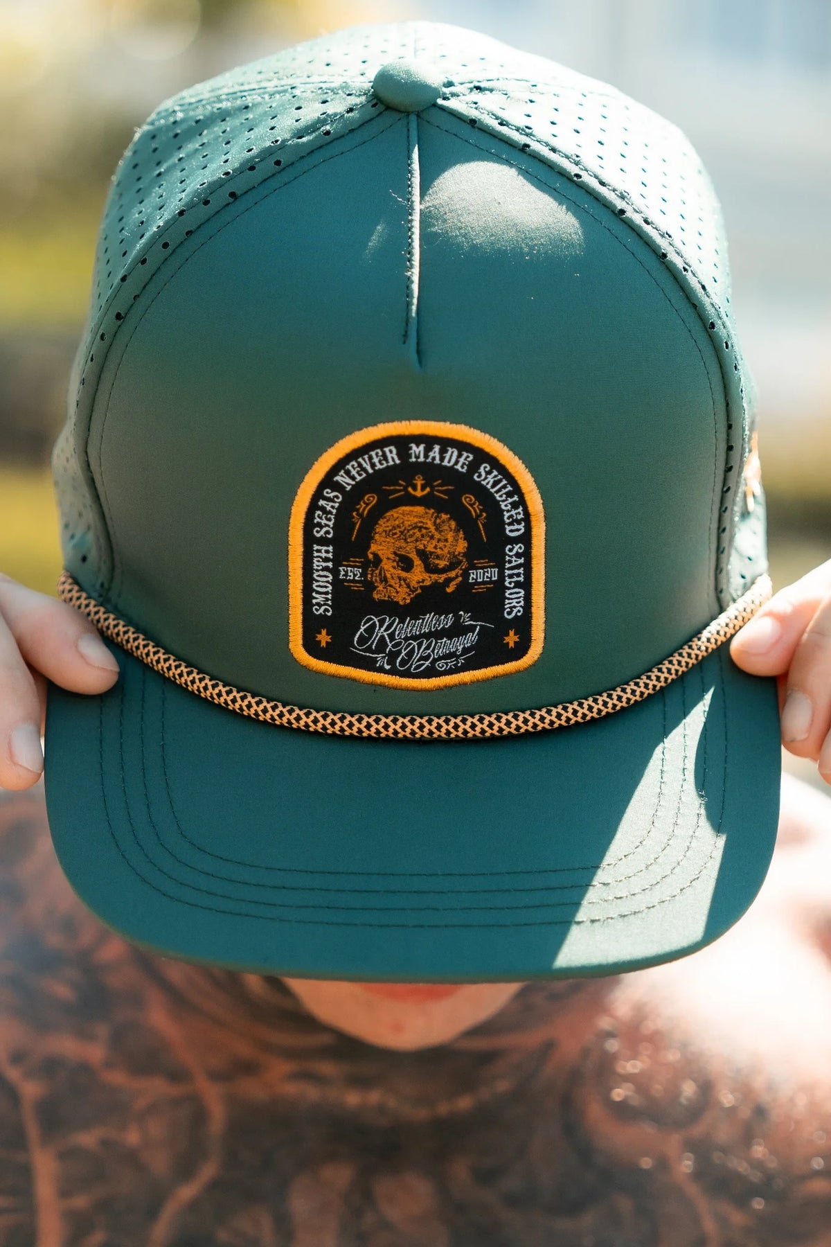 Skilled Sailor Snapback- Green