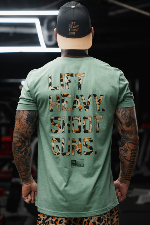 Loaded Leopard LHSG - Seafoam Green Tee
