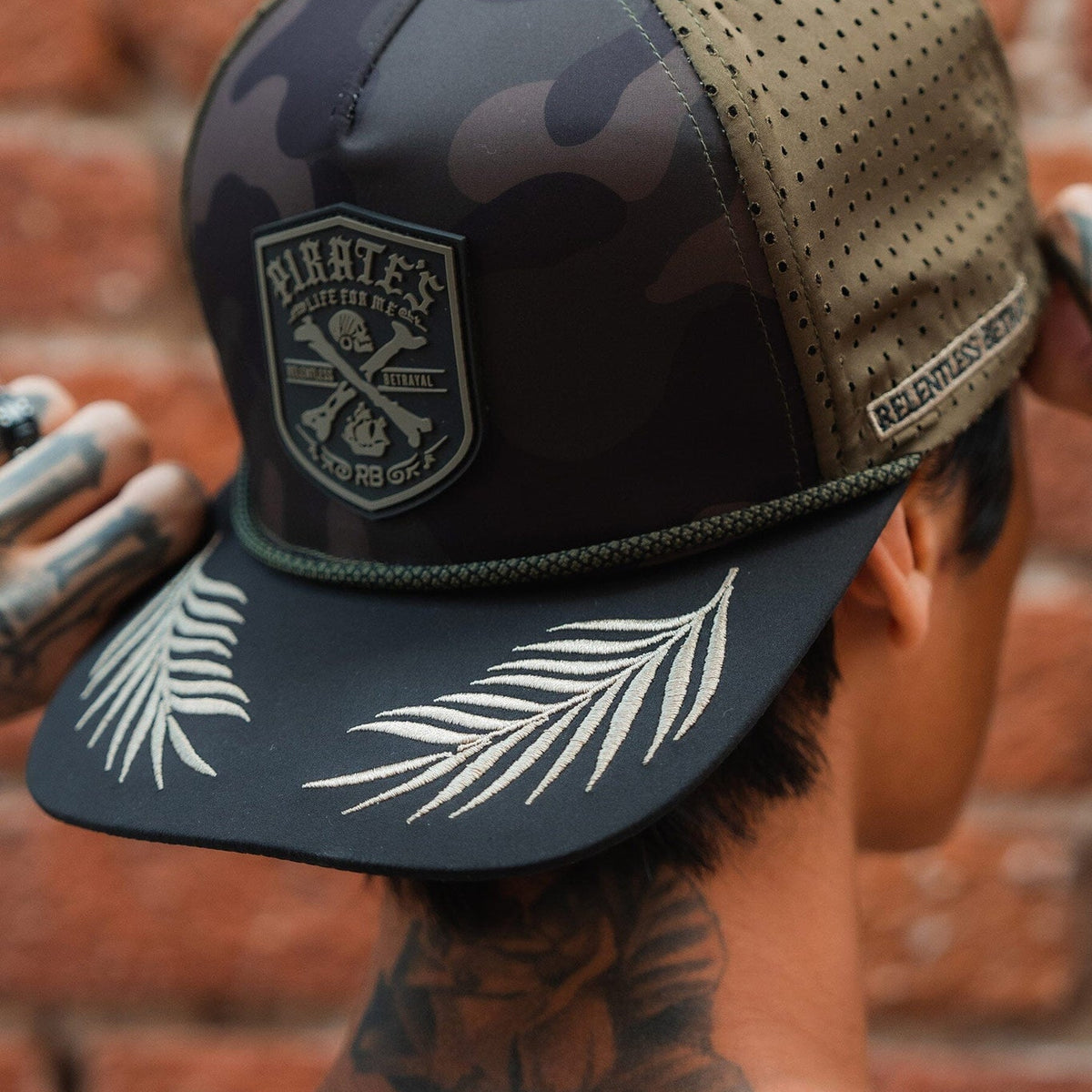 Camo Trucker Hat - Snapback Design By Relentless Betrayal