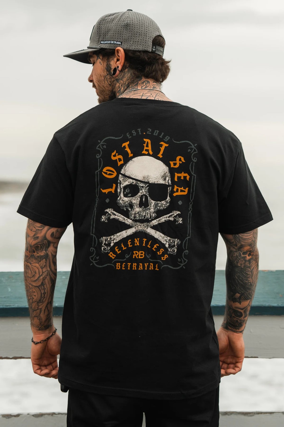 Lost At Sea Crossbones Tee