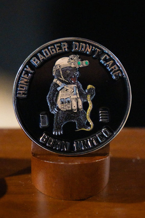 Honey Badgerin' Challenge Coin