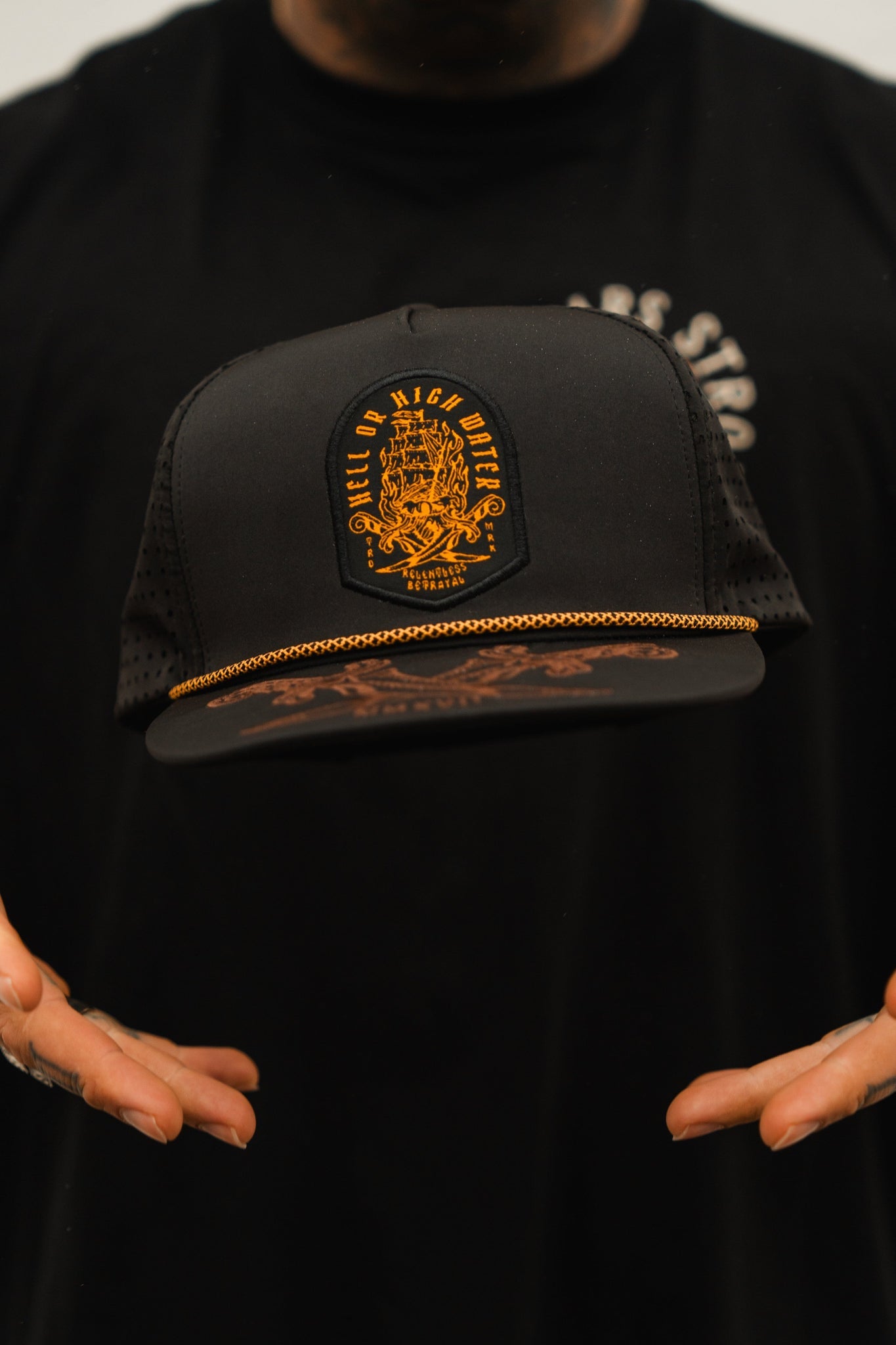 relentless betrayal - hell or high water resistant hat