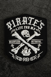 relentless betrayal - pirate's life pvc patch