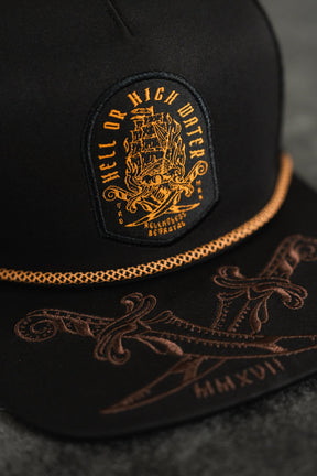 relentless betrayal - hell or high water resistant snapback cap