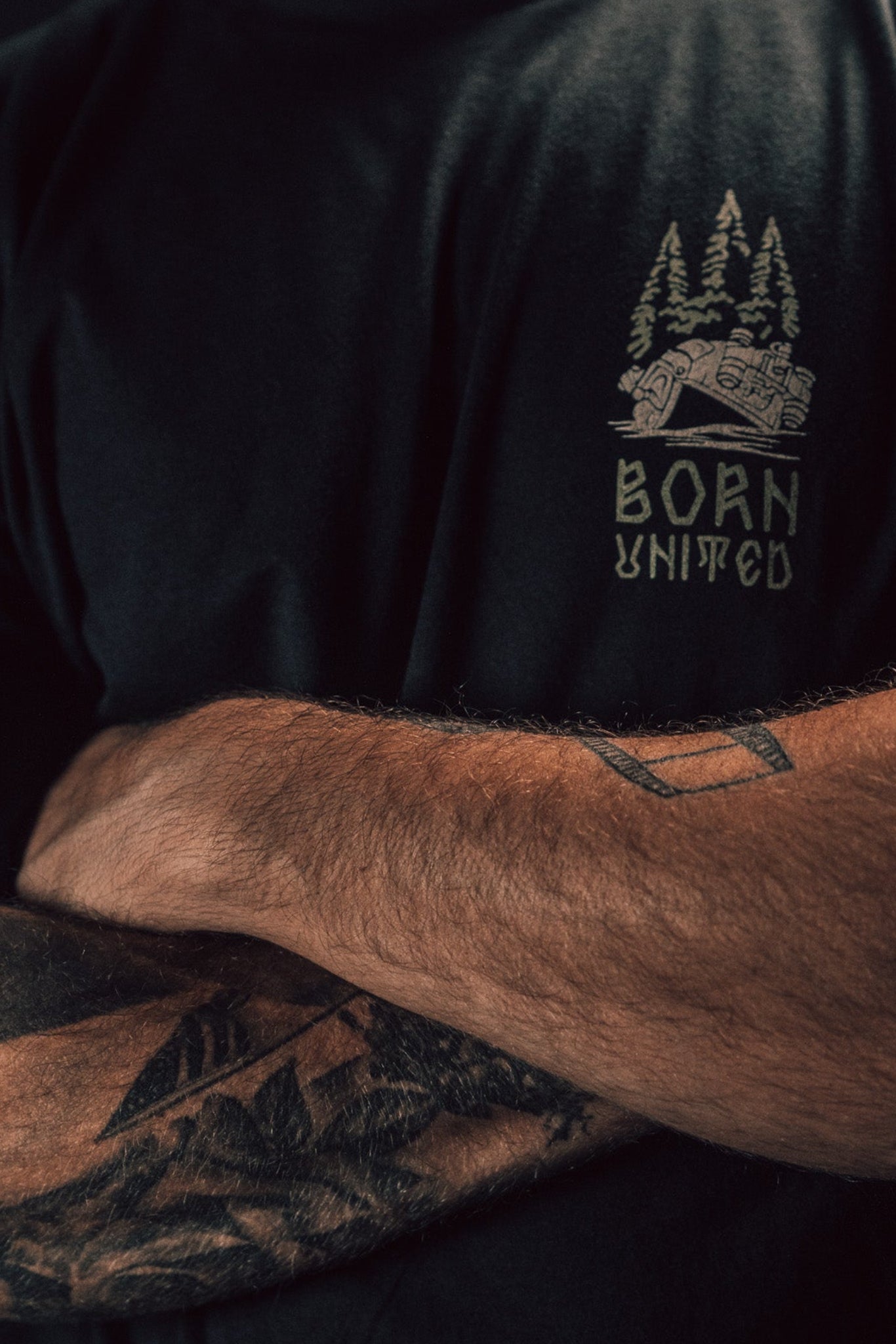born united - legends never die tee shirt front