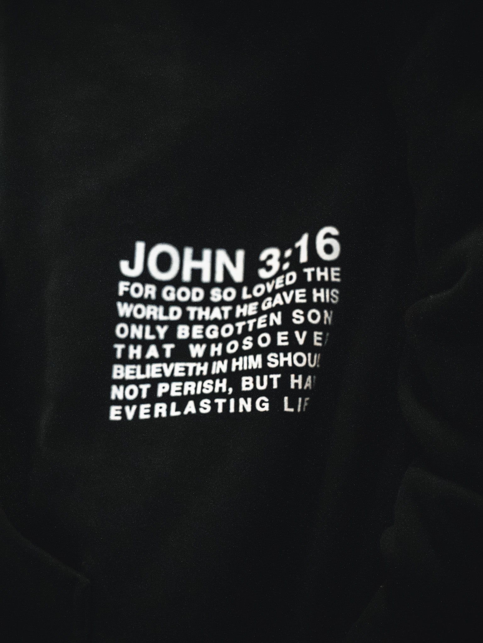 The Jesus Saves Hoodie by 13th features bold white "FOR GOD SO LOVED THE WORLD..." text from John 3:16—an inspiring Black Christian faith hoodie perfect for daily wear.