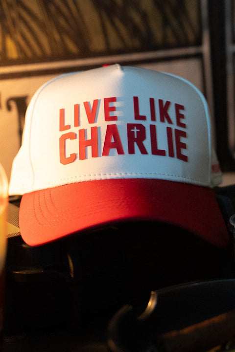 Live Like Charlie Ivory Snapback