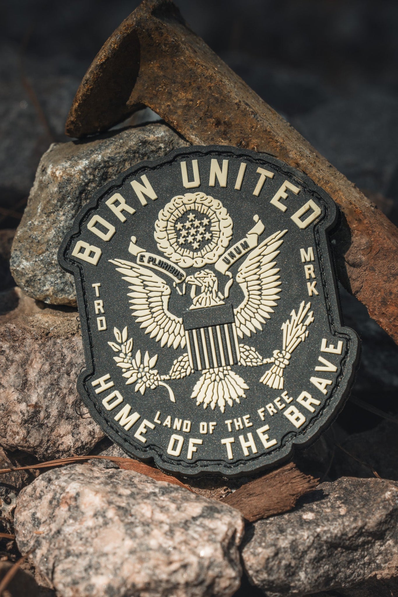 born united - e pluribus unum patch