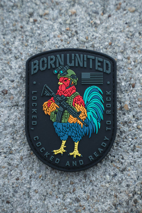 Battle Bird PVC Patch