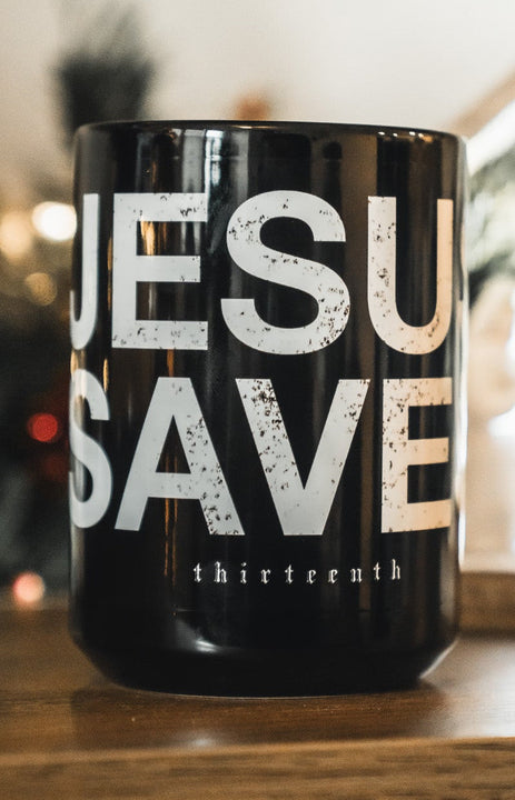 Jesus Saves Mug