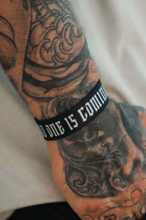 No One Is Coming To Save You - Wristband