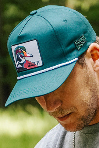 Duck It - OG Green Wood Duck Bucket Hat