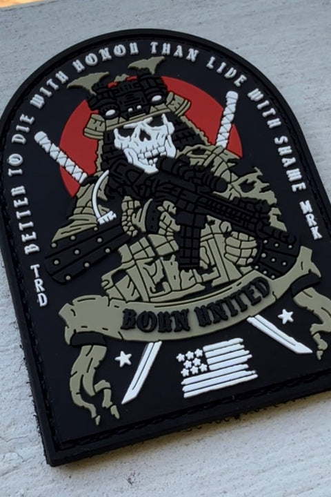 With Honor PVC Patch