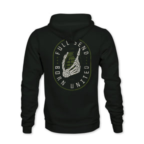 born united - full send hoodie back