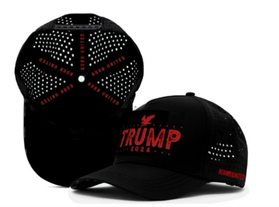 born united - trump 2024 snapback black