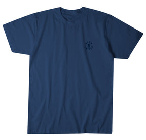 born united basic tee blue