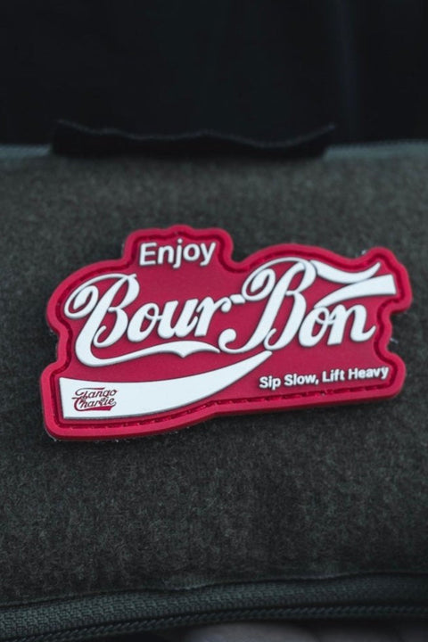 Bourbon "Sip Slow, Lift Heavy" - Patch