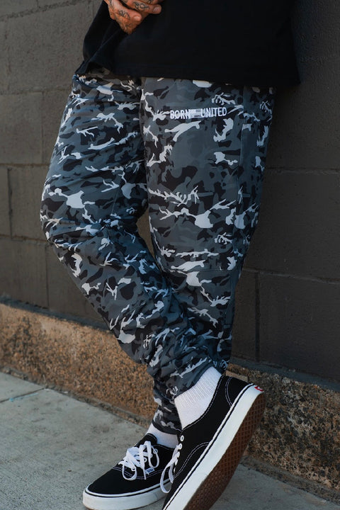 Men's Classic Premium Joggers | Gunmetal Camo