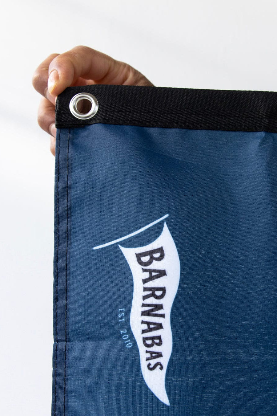 barnabas clothing - god bless america flag logo detail