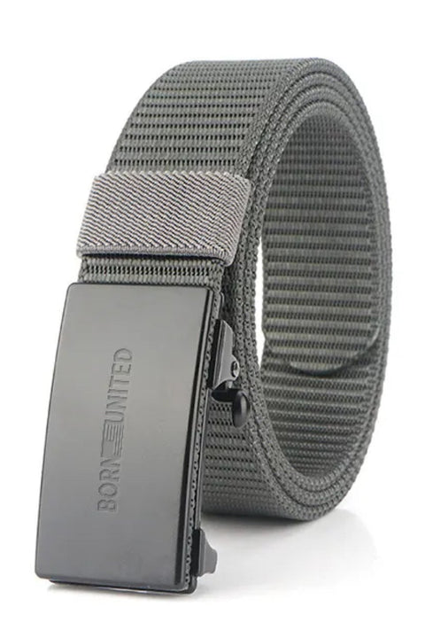 BU Logo Belt - Gray