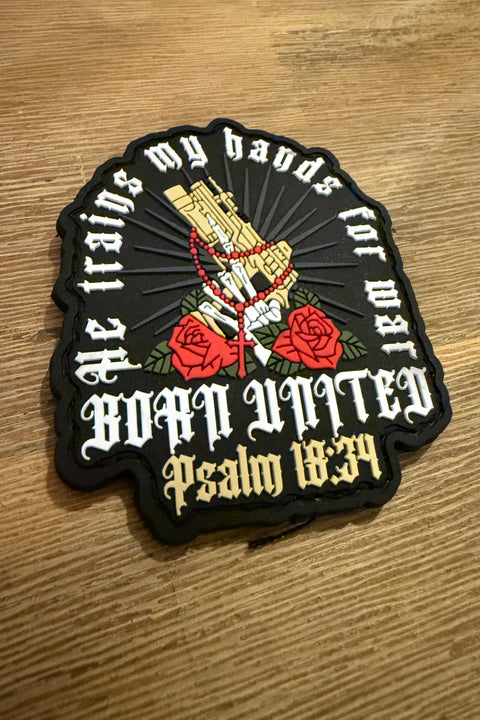 War Hands PVC Patch