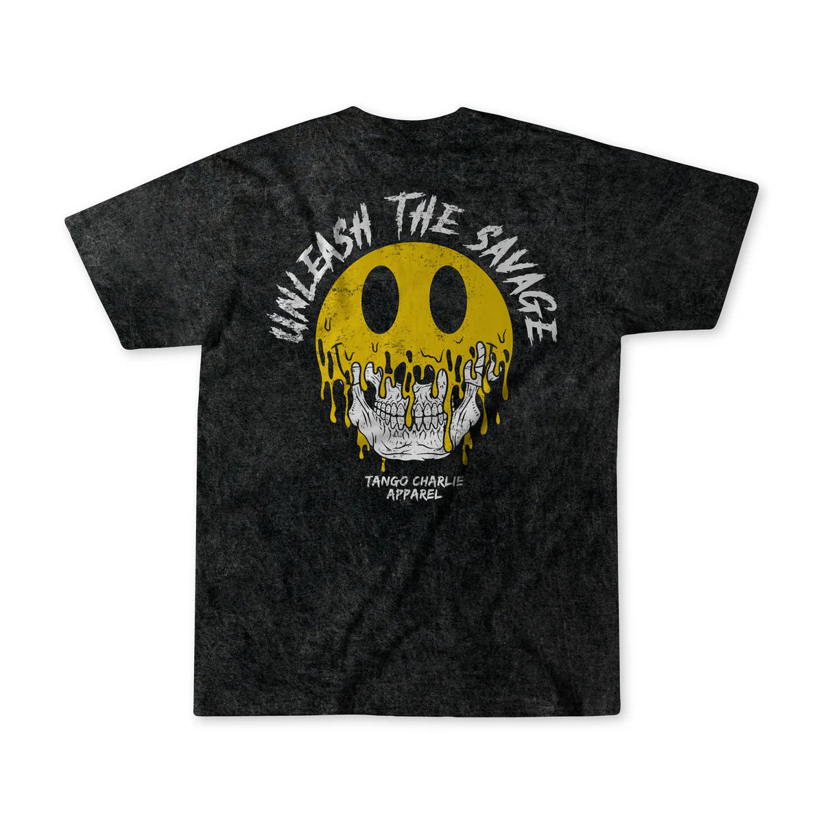 tango charlie - unleash the savage tee back