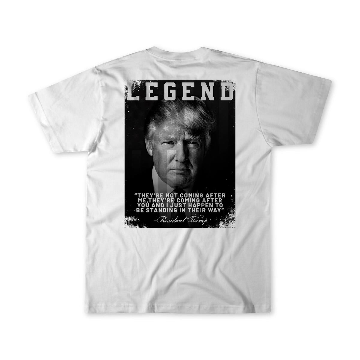 Legend President Trump T-shirt Back