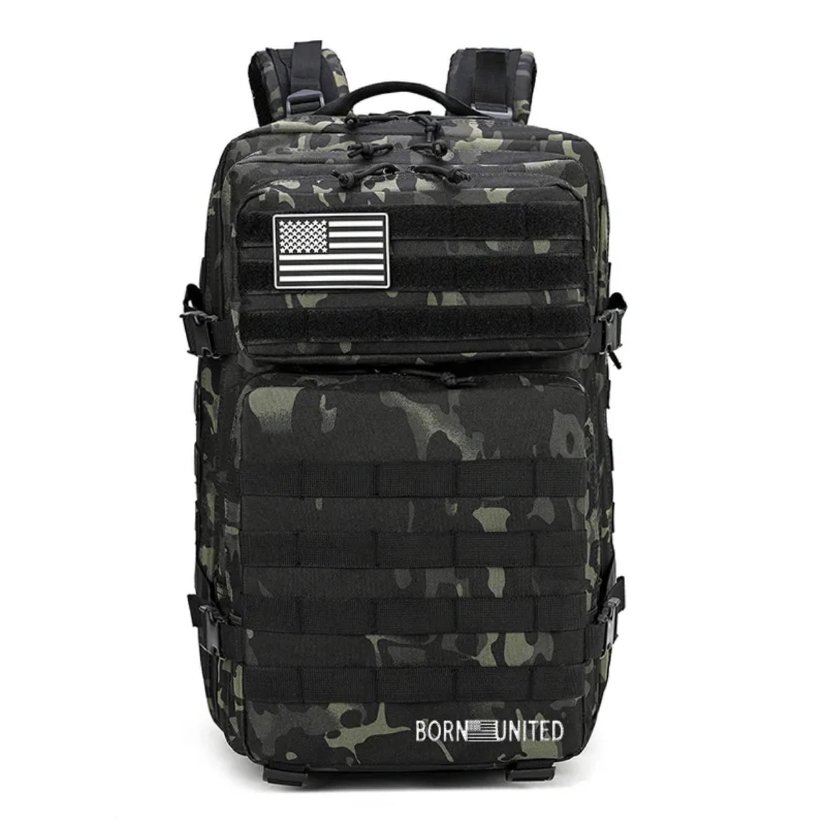 born united - black camo tac-pac