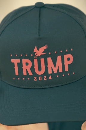 born united - patriotic eagle trump 2024 snapback hat black