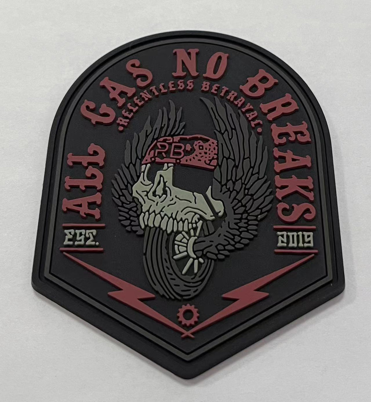 All Gas No Brakes PVC Patch