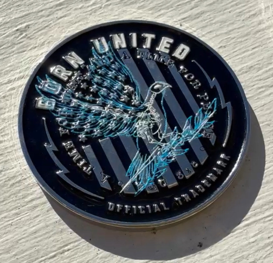 War And Peace Challenge Coin